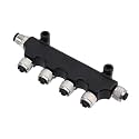 6 Way T Connector 5 Female and 1 Male Combined T Backbone Water Proof Aviation T Plug connectors(T)