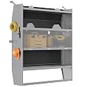 60" H Cargo Van Shelving for Full-Size Van with Lockable Door