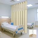 60" W X 96" L /5 X 8FT Hospital Curtains with Grommet Top