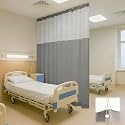 60"W X 96"L /5 X 8FT Hospital Curtains with Grommet Top