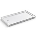 60"x 32" Shower Base, Left Drain, Slip Resistant Surface