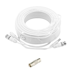 60 foot premium security camera cable for samsung sdh-c5100 with free extension coupler