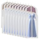 60 Inch Garment Bags 20 Pack Dress Bags for Gowns, Closet Storage
