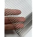 4 Mesh 304 Stainless Steel Welded Mesh, 6.3x37in 0.5mm Thick Rustproof Wire Grid, Heavy Duty Metal Screen for Garden Pest Barrier, Pet Playpen Border and Garage Vent Protection, Silver