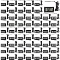 60-Pack Digital LCD Refrigerator Thermometer, Fahrenheit