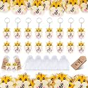 60 Pack Hamster Party Favors Include 20 Hamster Keychains, 20 Thank You Tags, 20 Gift Bags for Pet Party, Baby Shower, ONE First Birthday, Gender Reveal, Guest Goodie Bag Fillers