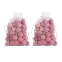 60 Red Cedar Balls for Clothes Cedarwood