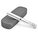 60 Unit V2 Reusable Peptide Pen Injector – Adjustable Dose Dial Injection Pen, Fits 3ml Cartridges, Retractable Cap, Clear Scale, Portable Travel Device-Silver