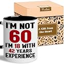 60 Year Old Birthday Gifts, Mug 11oz, Funny Gift for Women, Men 1966