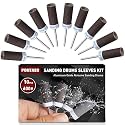 600 Grit Sanding Sticks,10 Pcs Sanding Drums for Dremel Rotary Tool
