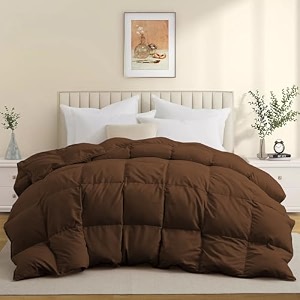 600 gsm heavy winter comforter double bed size 9034x10034 - 600 gsm microfiber super soft fluffy for winter comforterrajaiduvetblanket double bed - chocolate brown color