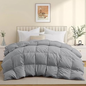 600 gsm heavy winter comforter double bed size 9034x10034 - 600 gsm microfiber super soft fluffy for winter comforterrajaiduvetblanket double bed - silver grey color