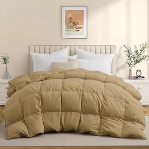 600 gsm heavy winter comforter double bed size 9034x10034 - 600 gsm microfiber super soft fluffy for winter comforterrajaiduvetblanket double bed - beige color