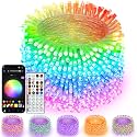 600 LED Smart RGB Color Changing String Lights APP &amp; Remote for Halloween