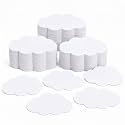 600 Pcs Cloud Paper Bulletin Board Cutouts, 1.97'' x 1.38''