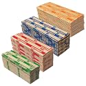 600 Pcs Coin Wrappers, 150 Each for Quarter, Pennie, Dime, Nickel