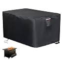 600D Fire Pit Cover Rectangular 43" Propane Firepit Table Cover