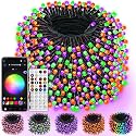 600LED Smart RGB Color Changing String Lights 210FT Halloween Lights App