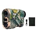 600M 1000Y Golf Rangefinder for Hunting Range Finder with Slope Compensation for Golfer Monoculars Distance Meter(Hunting Rechargeable)