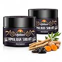 600mg Shilajit Pure Himalayan Organic Shilajit Resin - Himalayan Shilajit Resin with Organic Ayurvedic Blend in High Potency for Energy, Strength & Immunity, Pack of 2