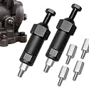 600PSI Heavy Duty Grease Fitting Cleaner Tool with M6, M8 & M10 Adapters