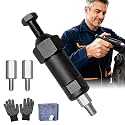 600PSI Heavy Duty Grease Fitting Cleaner Tool with M6, M8 & M10 Adapters