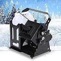 600W Portable Snow Machine with Remote Control, Snow Effects, Suitable for Stage Effects, Christmas, Weddings, Parties.