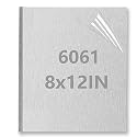 1/4Inch Thick Aluminum Sheet Plate, 8" x 12" Heavy Duty Aluminum Plates