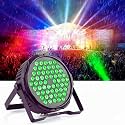 60LED PAR DJ Light 7-Channel Jump Change Mode | Ideal for Wedding Parties | Events | DJ Stage | 20 Cm Dia | DJ Light | Home DJ Lights | Stage DJ Lights | (RGB-60LED-DJ)