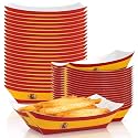 60Pcs Australia Flag Party Supplies Paper Food Trays Bulk