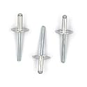 60pcs Large Flange Blind Rivets, Aluminum,Flange Diameter 5/8" (16 mm),Pop Rivets Assortment Kit Blind Rivet,3/16" x 1/2" Inch,Grip Range(4.8-8mm)
