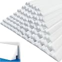 60PCS Peel and Stick Pool Cove, Closed Cell Foam Above Ground Pool Cove with Adhesive Backing, 24' Round Pool Liner Protection, Prevents Pool Liner Wear & Tear, Easy DIY Installation