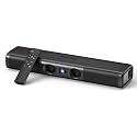 60W 17 Inch Sound Bar for Smart TV, Dual-Horn Port Deep Bass
