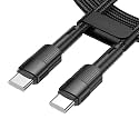60W USB Type C to USB C Cable PD Fast Wire Cord(0.5m,60W Blue)