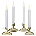 612 Vermont LED Electric Window Candles with Sensor Dusk to Dawn