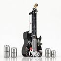615 Guitar Pneumatic Can Crusher, 16oz Soda Cans, Wall-Mounted Heavy Duty Can Smasher, Air Cylinder Metal Compactor, Air Powered Aluminum Can Crusher for Garage, Kitchen, Workshop