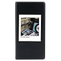 64 Pockets Mini Film Photo Album for Fujifilm Instax Square SQ20, SQ10, SQ6, SQ1 Camera &amp; SP-3 Printer 3x3.5 Inch Polaroid Picture Name Card Holder (Black)
