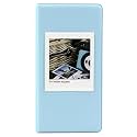 64 Pockets Mini Film Photo Album for Fujifilm Instax Square SQ20, SQ10, SQ6, SQ1 Camera &amp; SP-3 Printer 3x3.5 Inch Polaroid Picture Name Card Holder (Blue)
