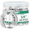 OURU 64PCS 3/8 Pex Crimp Rings, 304 Stainless Steel Pex Fittings
