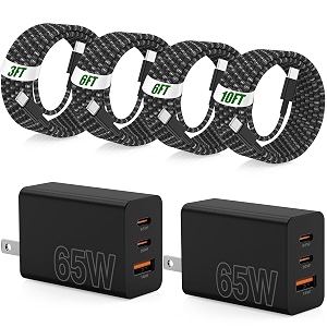 65W Super Fast Charging USB C for