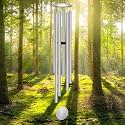 66" Extra Large Wind Chimes for Outside, 6 Thick and Bold Aluminum Tubes