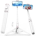 67" Selfie Stick Tripod with Wireless Remote for iPhone and Android
