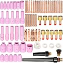 67pcs TIG Gas Lens Back Cap Collet Body Assorted Size Kit