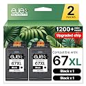 67XL Black Ink Cartridge for HP 67 Ink for HP 67XL Black Ink Cartridge