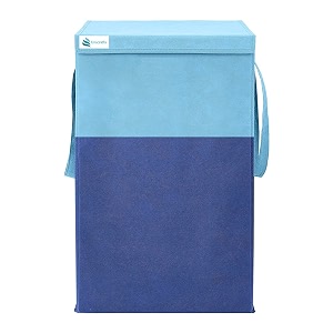 68 l grey black laundry basket pack of 1 light blue02