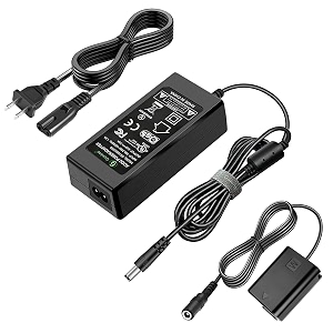 69 gonine ac-pw20 ac power adapter supply pw20 dc couplernp-fw50 battery replacementfor sony alpha nex-5 nex-5a nex-5c nex-5ca nex