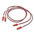 6AG Silver Plated High Fidelity Audiophile High-Definition Audio Interconnect Cable RCAA to RCAA for Sound Quality(1.5m)