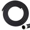 10FT 6AN Fuel Line, 3/8” Nylon Braided Fuel Hose CPE
