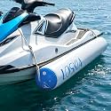6FT/10FT Inflatable Boat Fenders for Docking, Large Boat Bumpers, Large Dock Fenders Bumpers for Fishing Boat, Yachts, Pontoon Boat and Jet Ski