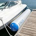 6FT/10FT Inflatable Boat Fenders for Docking, Large Boat Bumpers, Large Dock Fenders Bumpers for Fishing Boat, Yachts, Pontoon Boat and Jet Ski